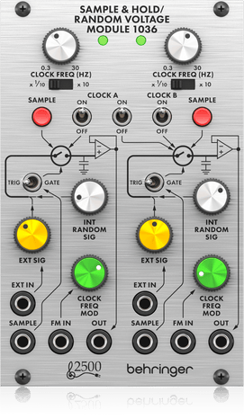 Behringer 1036 Sample &amp; Hold / Random Voltage Module Eurorack Module | BEHRINGER , Zoso Music