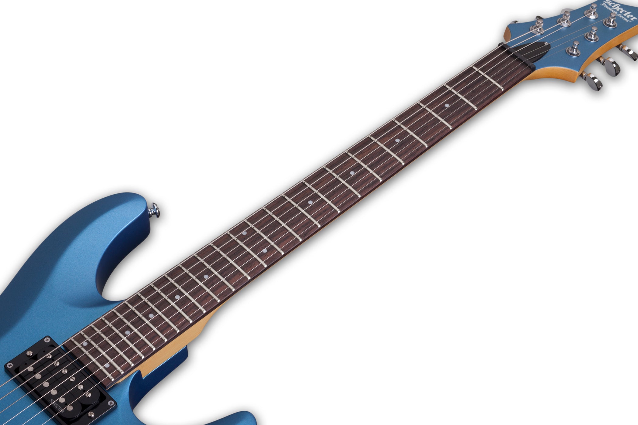 SCHECTER C-6 DELUXE ELECTRIC GUITAR- SATIN METALLIC LIGHT BLUE (431) MADE IN INDONESIA, SCHECTER, ELECTRIC GUITAR, schecter-electric-guitar-c-6-deluxe-sm, ZOSO MUSIC SDN BHD