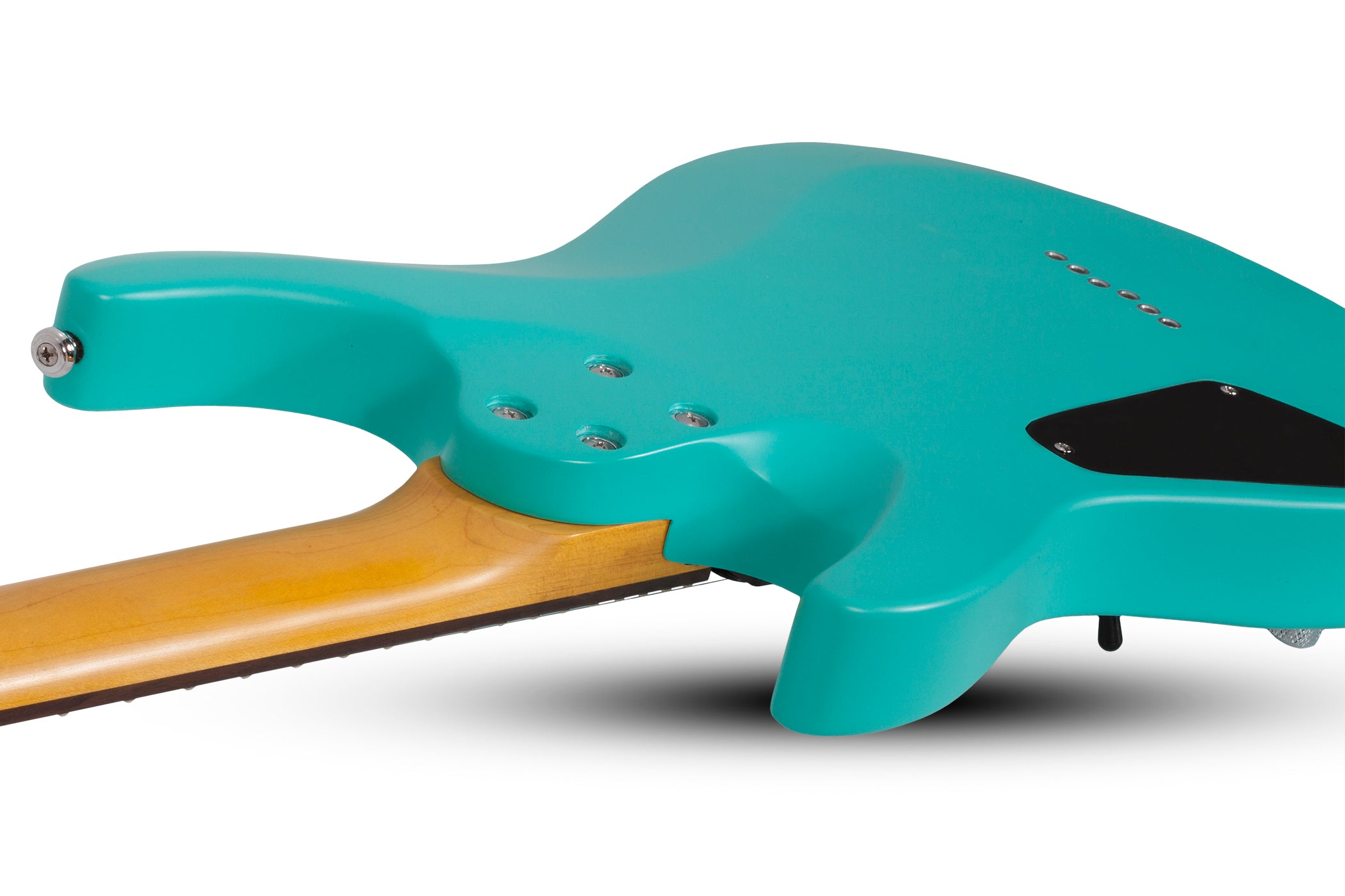 SCHECTER C-6 DELUXE ELECTRIC GUITAR- SATIN AQUA (428) MADE IN INDONESIA, SCHECTER, ELECTRIC GUITAR, schecter-electric-guitar-c-6-deluxe-sa, ZOSO MUSIC SDN BHD