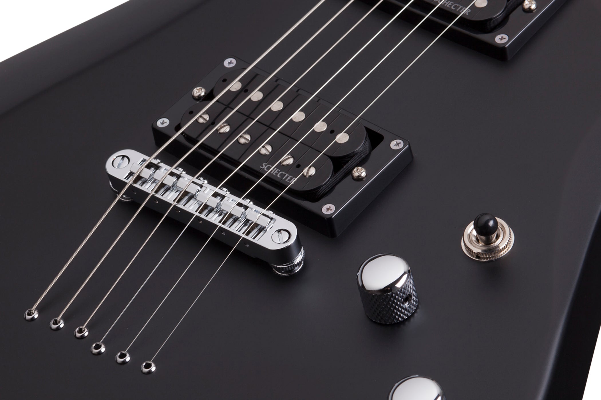 SCHECTER C-6 DELUXE ELECTRIC GUITAR- SATIN BLACK (430) MADE IN INDONESIA, SCHECTER, ELECTRIC GUITAR, schecter-electric-guitar-c-6-deluxe-sb, ZOSO MUSIC SDN BHD