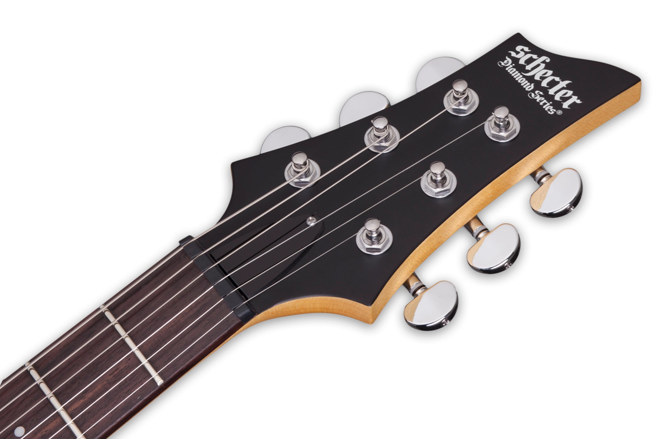 SCHECTER C-6 DELUXE ELECTRIC GUITAR- SATIN BLACK (430) MADE IN INDONESIA, SCHECTER, ELECTRIC GUITAR, schecter-electric-guitar-c-6-deluxe-sb, ZOSO MUSIC SDN BHD