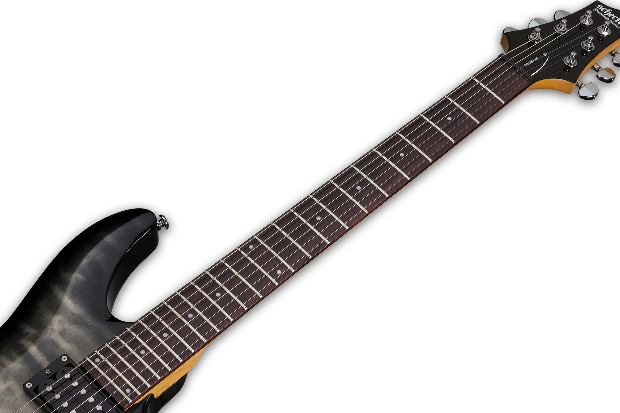 SCHECTER C-6 PLUS ELECTRIC GUITAR - CHARCOAL BURST (446) MADE IN INDONESIA, SCHECTER, ELECTRIC GUITAR, schecter-electric-guitar-c-6-plus-cb, ZOSO MUSIC SDN BHD