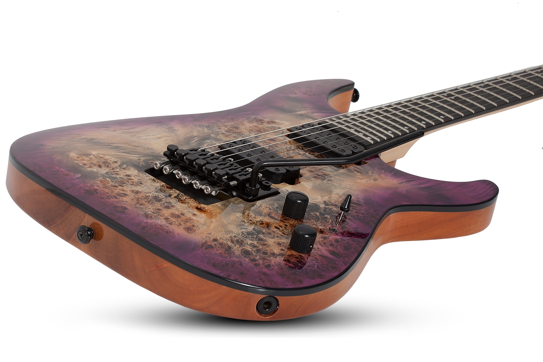 SCHECTER C-6 PRO FLOYD ROSE ELECTRIC GUITAR- AURORA BURST (3633) MADE IN INDONESIA, SCHECTER, ELECTRIC GUITAR, schecter-electric-guitar-c-6-pro-fr-ab, ZOSO MUSIC SDN BHD