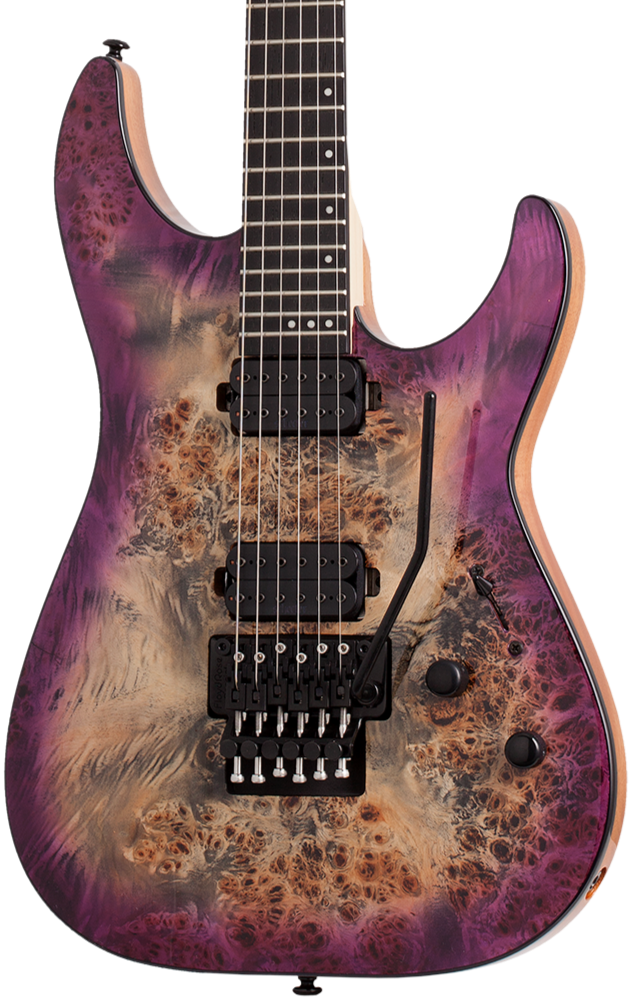 SCHECTER C-6 PRO FLOYD ROSE ELECTRIC GUITAR- AURORA BURST (3633) MADE IN INDONESIA, SCHECTER, ELECTRIC GUITAR, schecter-electric-guitar-c-6-pro-fr-ab, ZOSO MUSIC SDN BHD