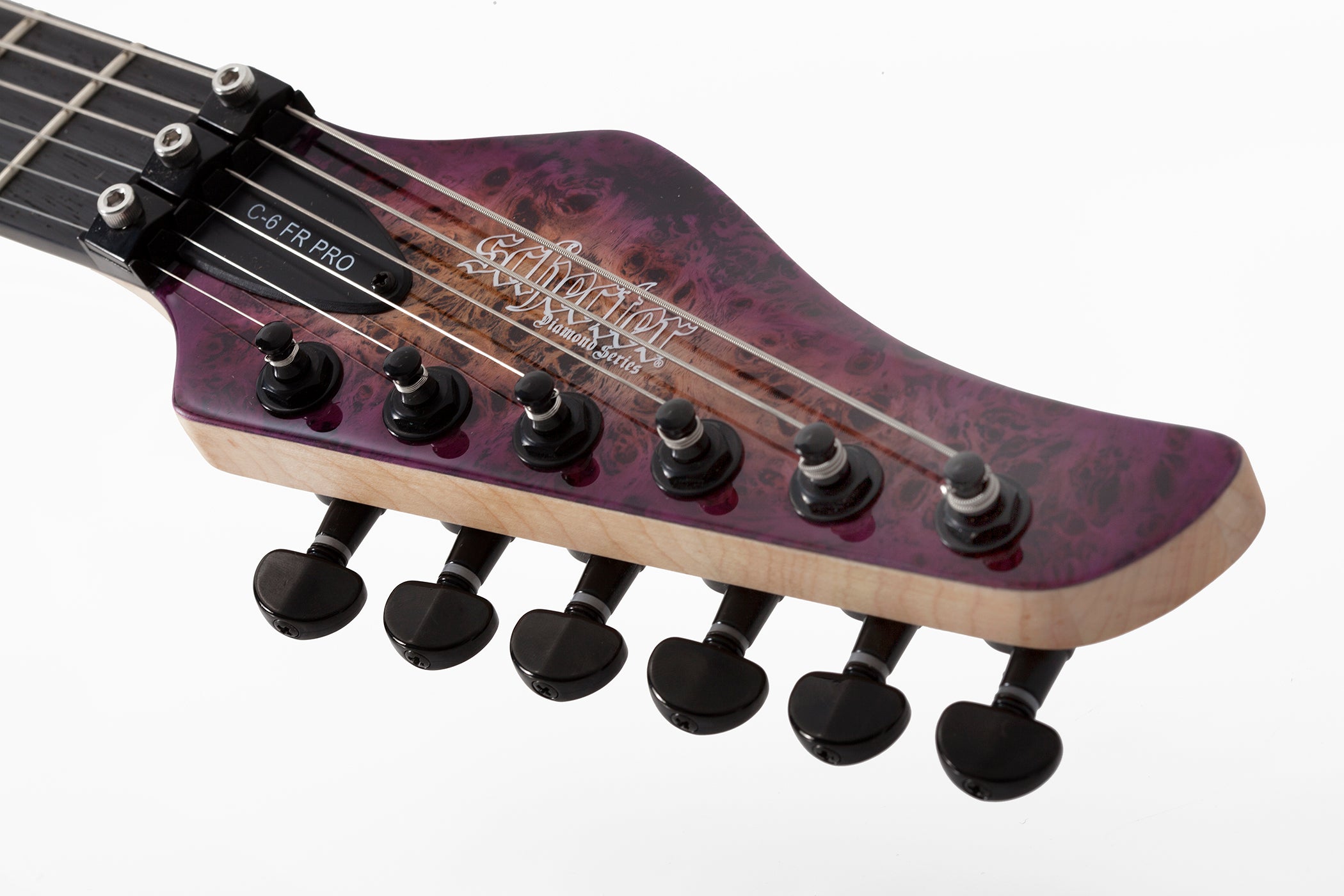SCHECTER C-6 PRO FLOYD ROSE ELECTRIC GUITAR- AURORA BURST (3633) MADE IN INDONESIA, SCHECTER, ELECTRIC GUITAR, schecter-electric-guitar-c-6-pro-fr-ab, ZOSO MUSIC SDN BHD