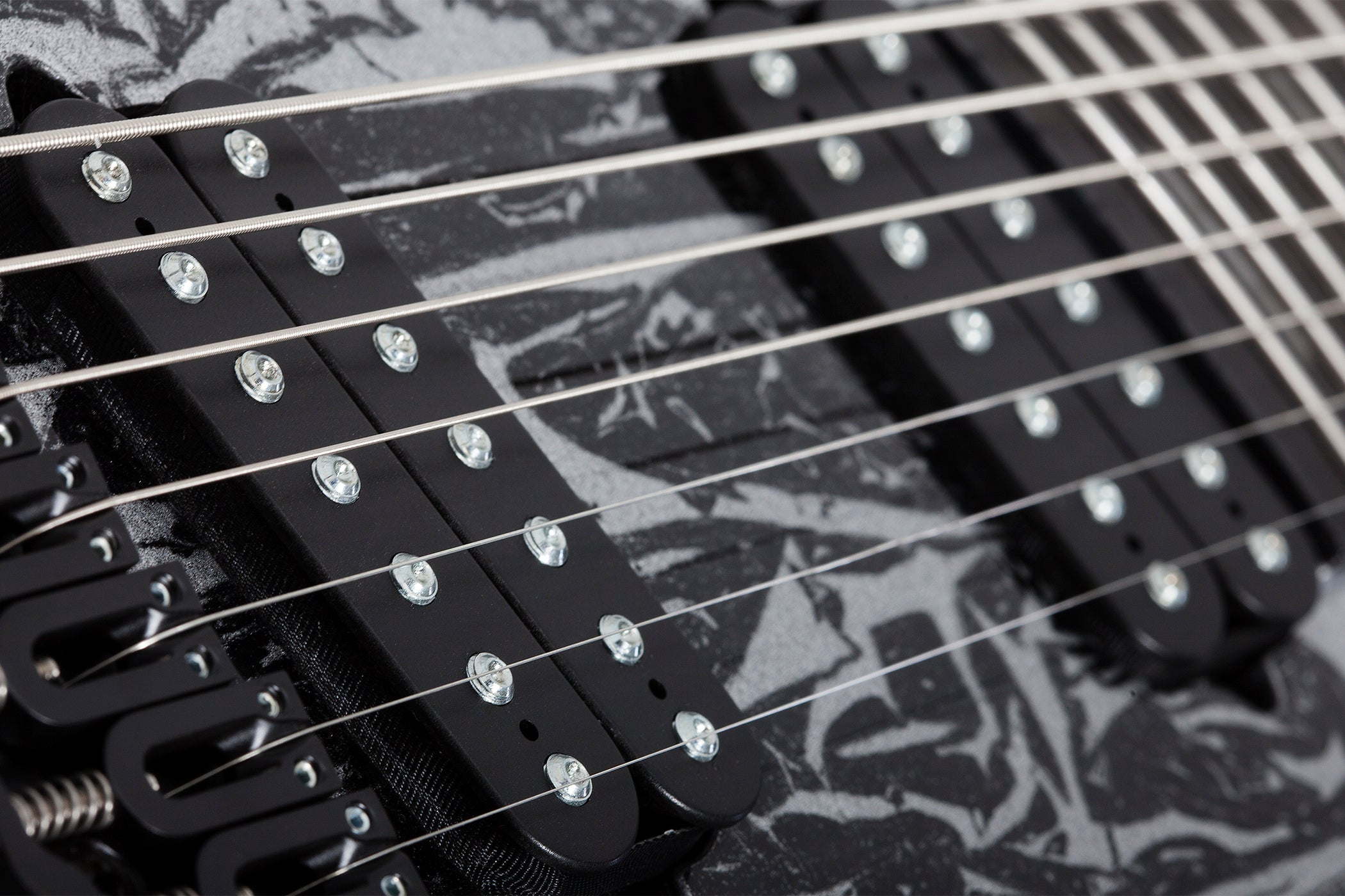 SCHECTER C-7 MS SILVER MOUNTAIN 7 STRING ELECTRIC GUITAR- BLACK AND SILVER (1462) MADE IN KOREA, SCHECTER, ELECTRIC GUITAR, schecter-electric-guitar-c-7-ms-slvm7-bs, ZOSO MUSIC SDN BHD