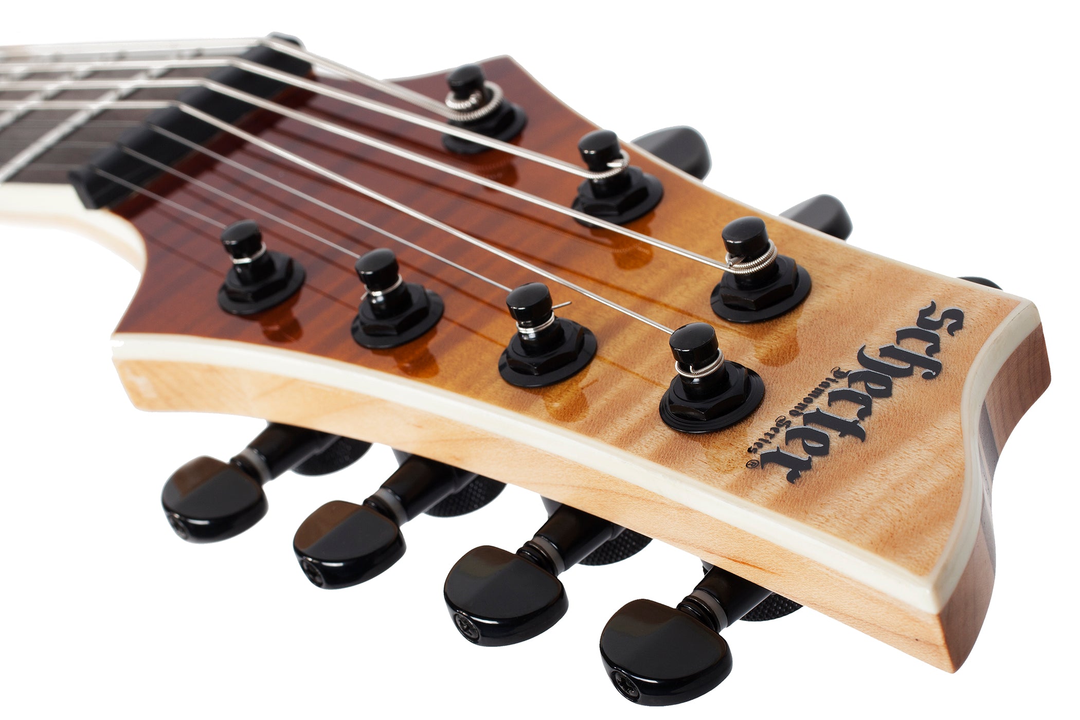 SCHECTER C-7 SLS ELITE 7 STRING ELECTRIC GUITAR - ANTIQUE FADE BURST (1354) MADE IN KOREA, SCHECTER, ELECTRIC GUITAR, schecter-electric-guitar-c-7sls-elite-afb, ZOSO MUSIC SDN BHD