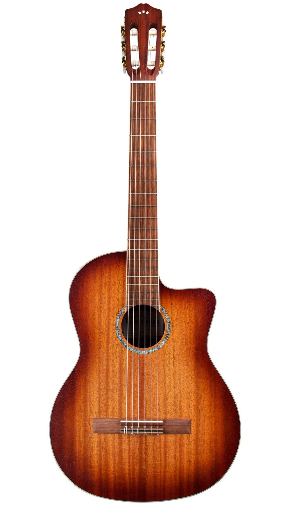 Cordoba C4-CE - Edgeburst Solid Mahogany Top, Mahogany Back & Sides with Pickup (C4CE) | CORDOBA , Zoso Music