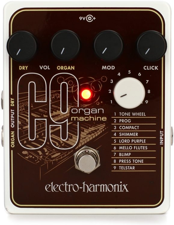Electro-Harmonix C9 Organ Machine Guitar Effects Pedal | ELECTRO-HARMONIX , Zoso Music
