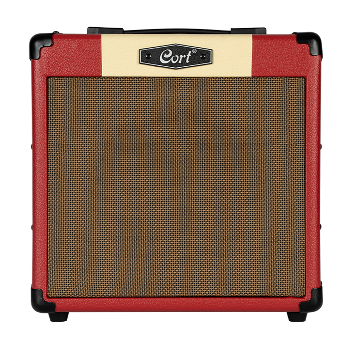 Cort CM15R 15W Electric Guitar Amp Red | CORT , Zoso Music