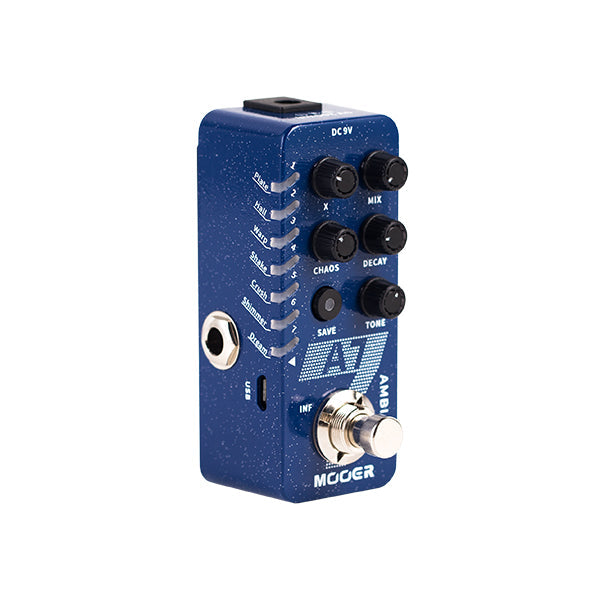 Mooer A7 Ambiance Reverb Pedal |  MOOER |  EFFECTS |  Zoso Music