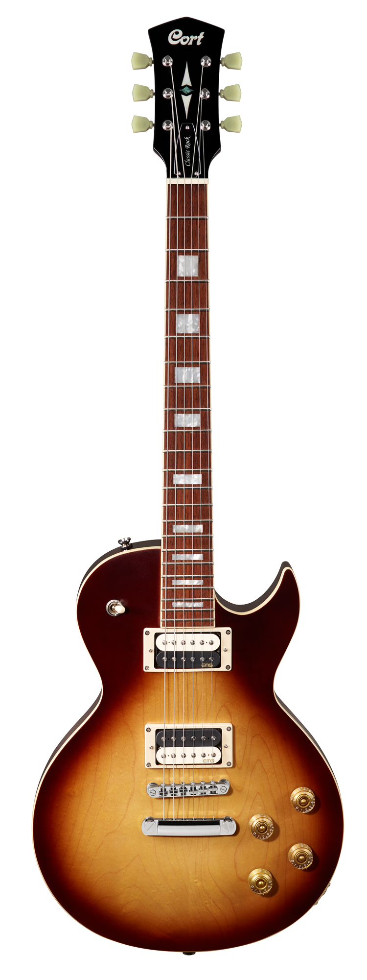 Cort CR-300 Electric Guitar With Bag Aged Vintage Burst | CORT , Zoso Music