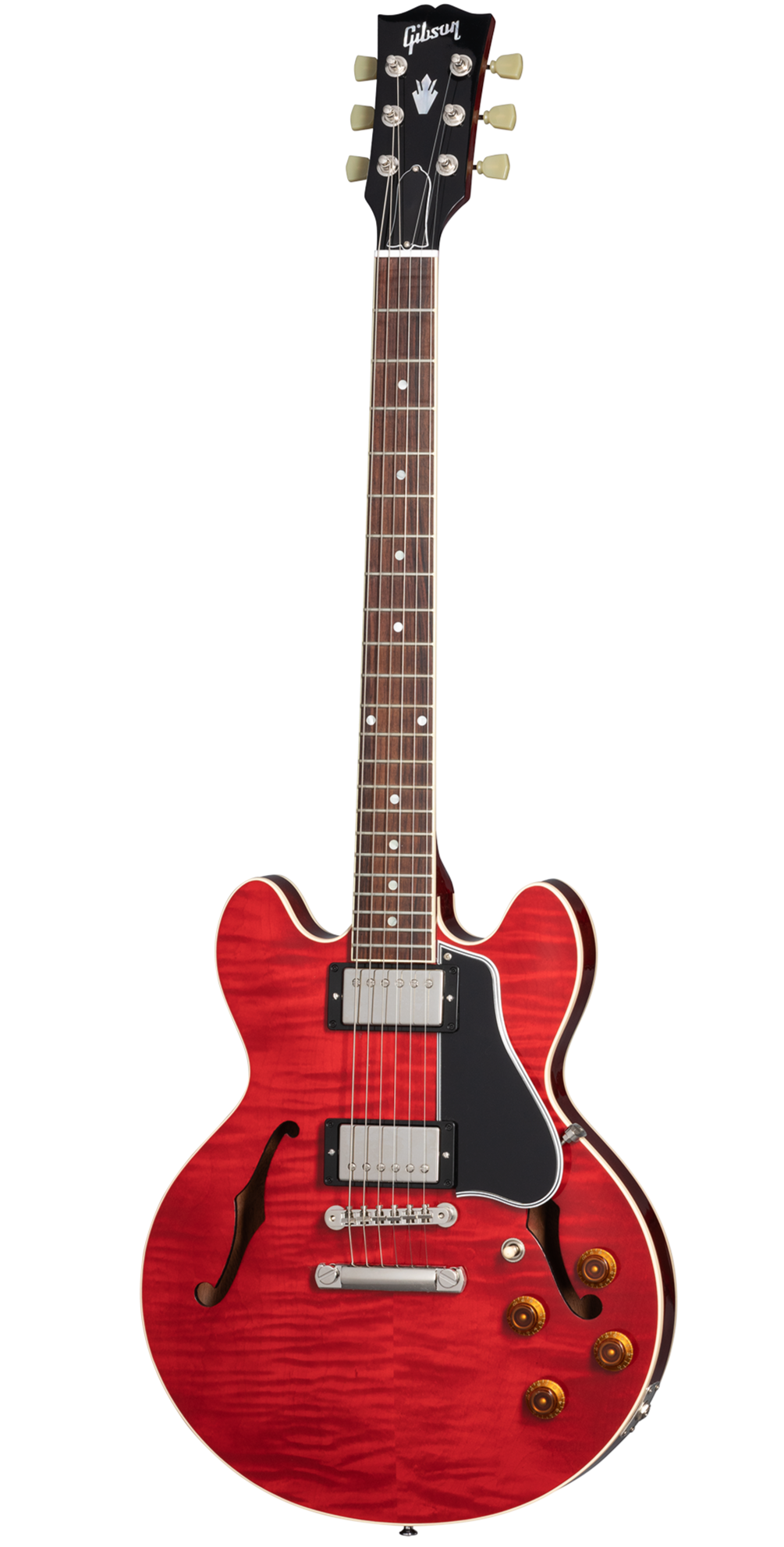 Gibson CS-336 Figured Top Gloss Electric Guitar, Faded Cherry