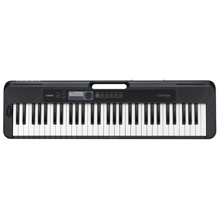 Casio CT-S300 61-Keys Casiotone Keyboard, Black ( with adaptor ) |  CASIO |  KEYBOARD-PORTABLE |  Zoso Music