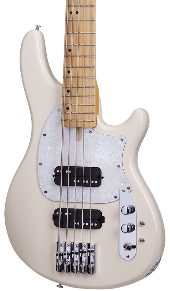 SCHECTER CV-5 STRING BASS GUITAR - IVORY (2495) MADE IN INDONESIA, SCHECTER, BASS GUITAR, schecter-bass-guitar-cv5-iv, ZOSO MUSIC SDN BHD