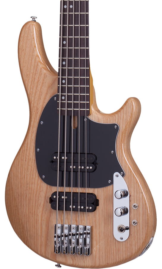 SCHECTER CV-5 STRING BASS GUITAR - GLOSS NATURAL (2493) MADE IN INDONESIA, SCHECTER, BASS GUITAR, schecter-bass-guitar-cv5-gn, ZOSO MUSIC SDN BHD