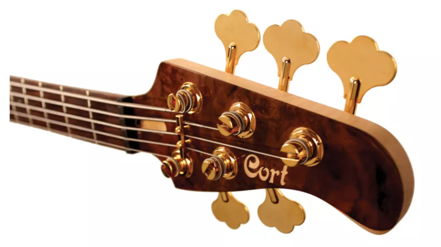 Cort Jeff Berlin Signature Model 5-String Bass Guitar With Bag Natural | CORT , Zoso Music