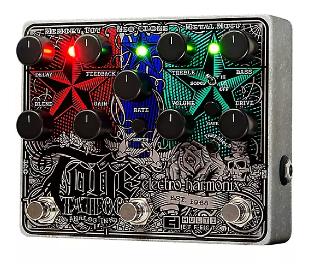 Electro-Harmonix Tone Tattoo Multi-Effect Guitar Pedal | Zoso Music