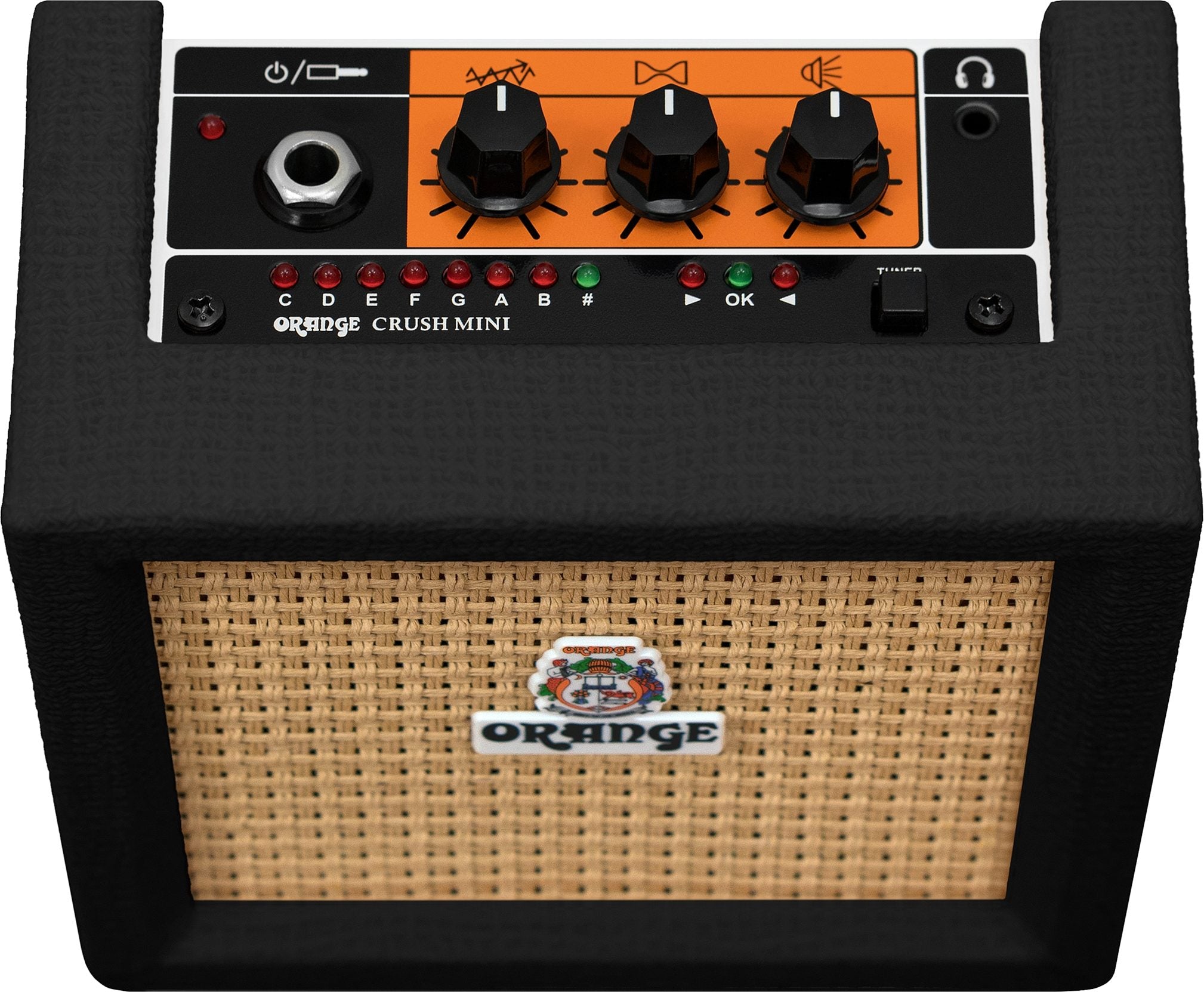 ORANGE CRUSH MINI 3 WATT AMP BLACK, ORANGE, GUITAR AMPLIFIER, orange-crush-mini-3-watt-amp-black, ZOSO MUSIC SDN BHD