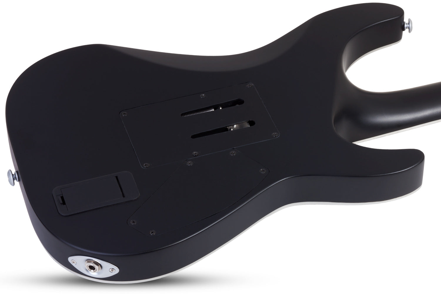 SCHECTER DAMIEN PLATINUM-6 FLOYD ROSE LEFT-HANDED - SATIN BLACK (1184) MADE IN KOREA, SCHECTER, ELECTRIC GUITAR, schecter-electric-guitar-damienplatinum6-fr-lh-sb, ZOSO MUSIC SDN BHD