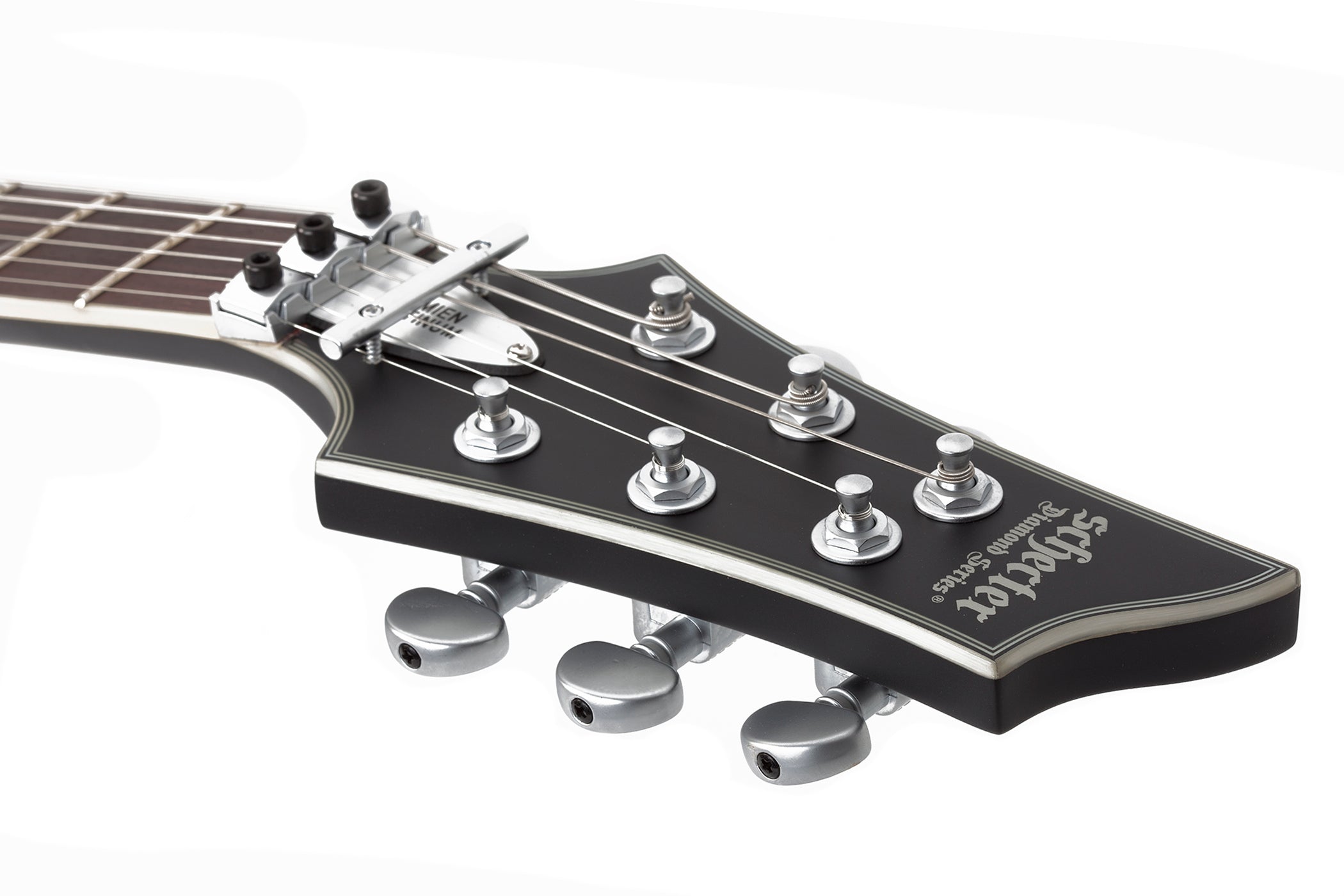 SCHECTER DAMIEN PLATINUM 6 FLOYD ROSE ELECTRIC GUITAR SATIN BLACK (1183) MADE IN KOREA, SCHECTER, ELECTRIC GUITAR, schecter-electric-guitar-damienplatinum6-fr-sbk, ZOSO MUSIC SDN BHD