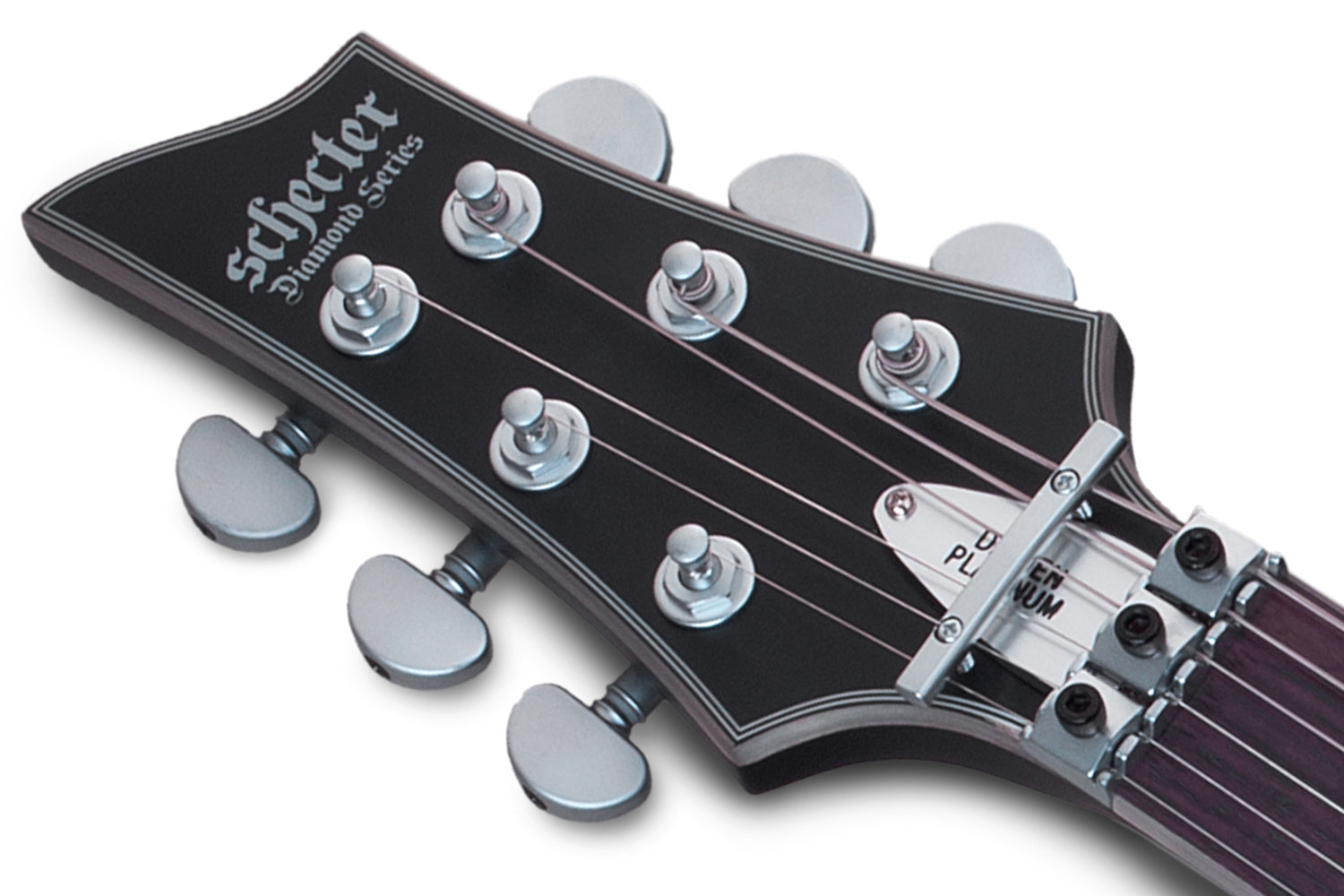 SCHECTER DAMIEN PLATINUM-6 FLOYD ROSE LEFT-HANDED - SATIN BLACK (1184) MADE IN KOREA, SCHECTER, ELECTRIC GUITAR, schecter-electric-guitar-damienplatinum6-fr-lh-sb, ZOSO MUSIC SDN BHD