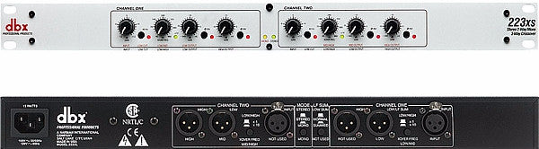 DBX 223XS STEREO 2-WAY / MONO 3-WAY CROSSOVER | DBX , Zoso Music