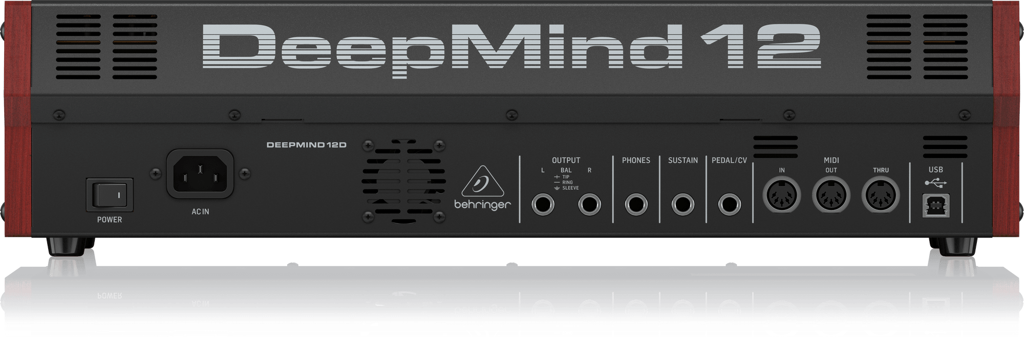 Behringer DeepMind 12D 12-voice Analog Desktop Synthesizer with Transport Bag (DeepMind12D / DeepMind-12D) | BEHRINGER , Zoso Music