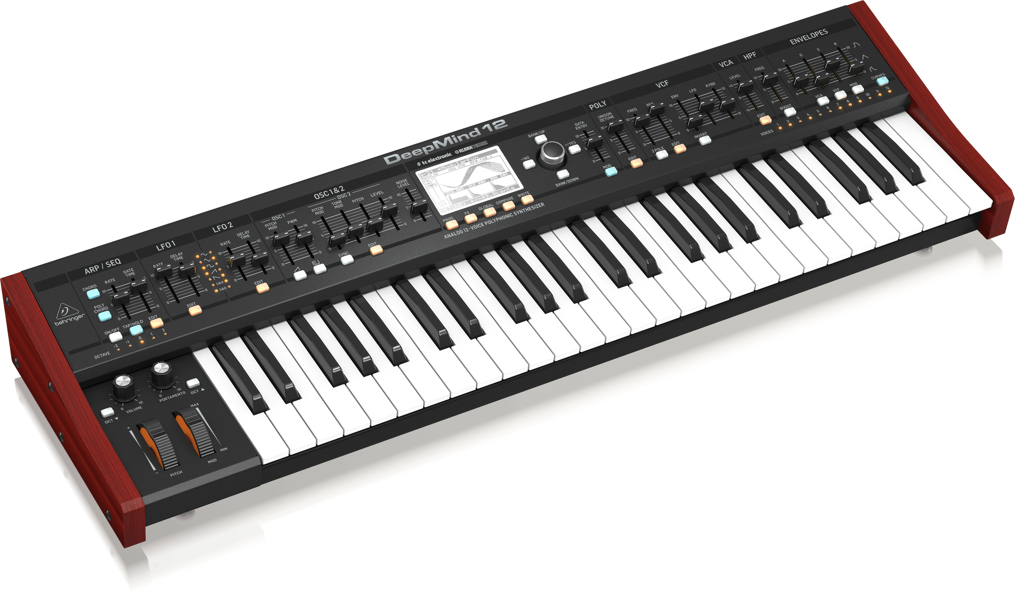 Behringer DeepMind 12 49-key 12-voice Analog Synthesizer (DeepMind12 / DeepMind-12) | BEHRINGER , Zoso Music