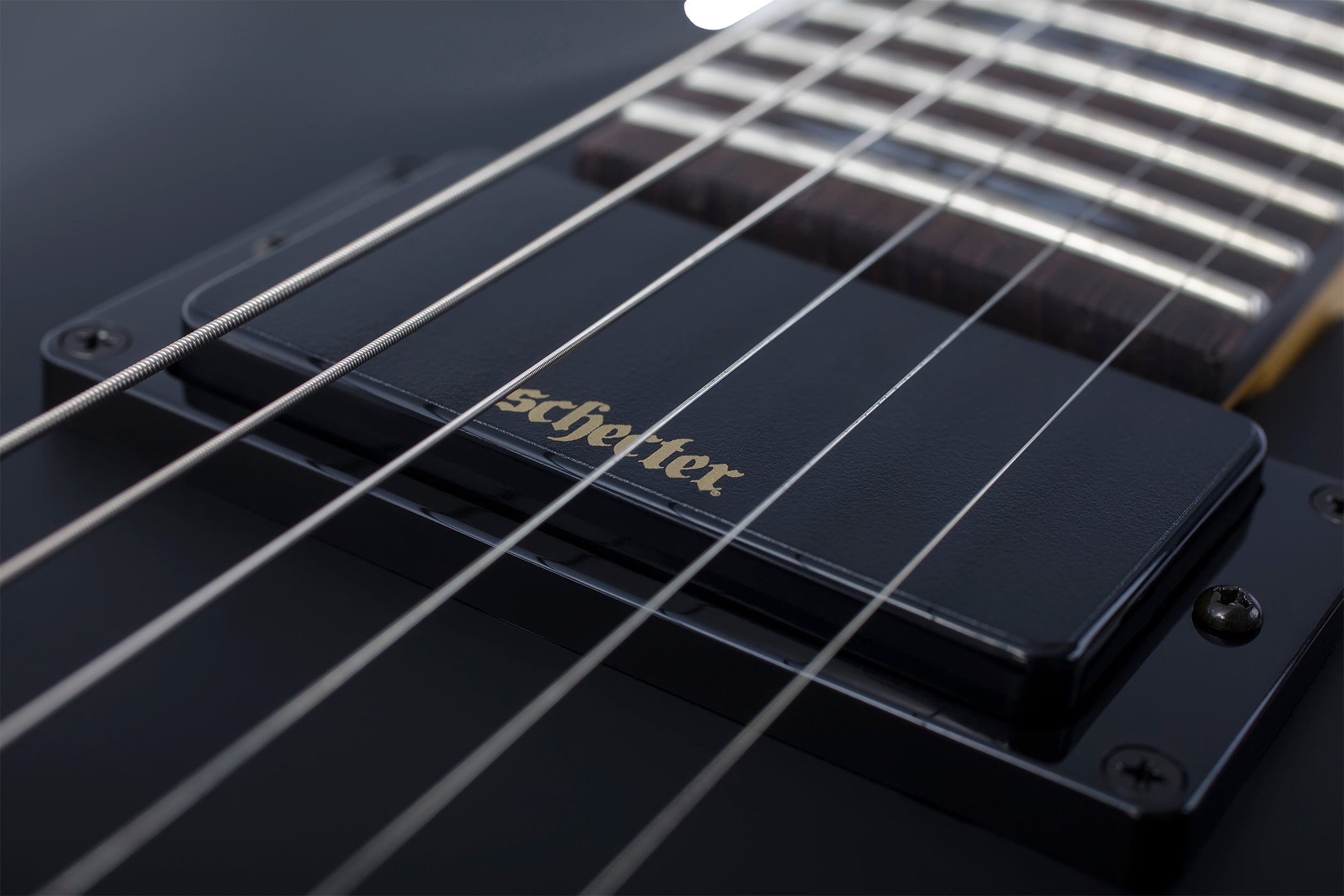 SCHECTER DEMON-6 ELECTRIC GUITAR - AGED BLACK SATIN (3660) MADE IN INDONESIA, SCHECTER, ELECTRIC GUITAR, schecter-electric-guitar-demon6-abs, ZOSO MUSIC SDN BHD