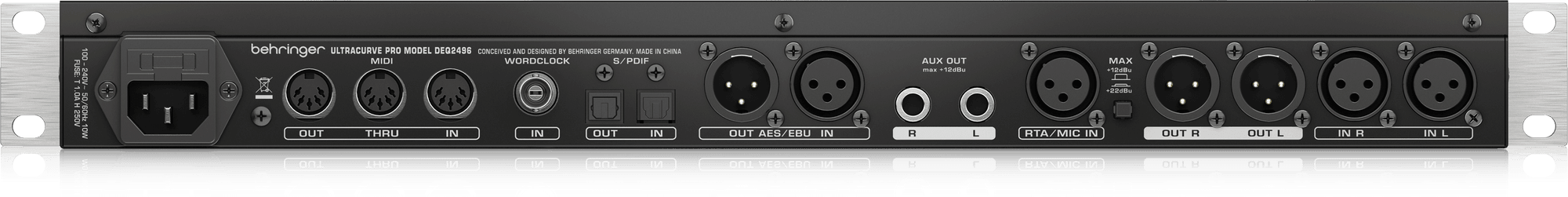Behringer Ultracurve Pro DEQ2496 Graphic Equalizers (DEQ-2496) | BEHRINGER , Zoso Music