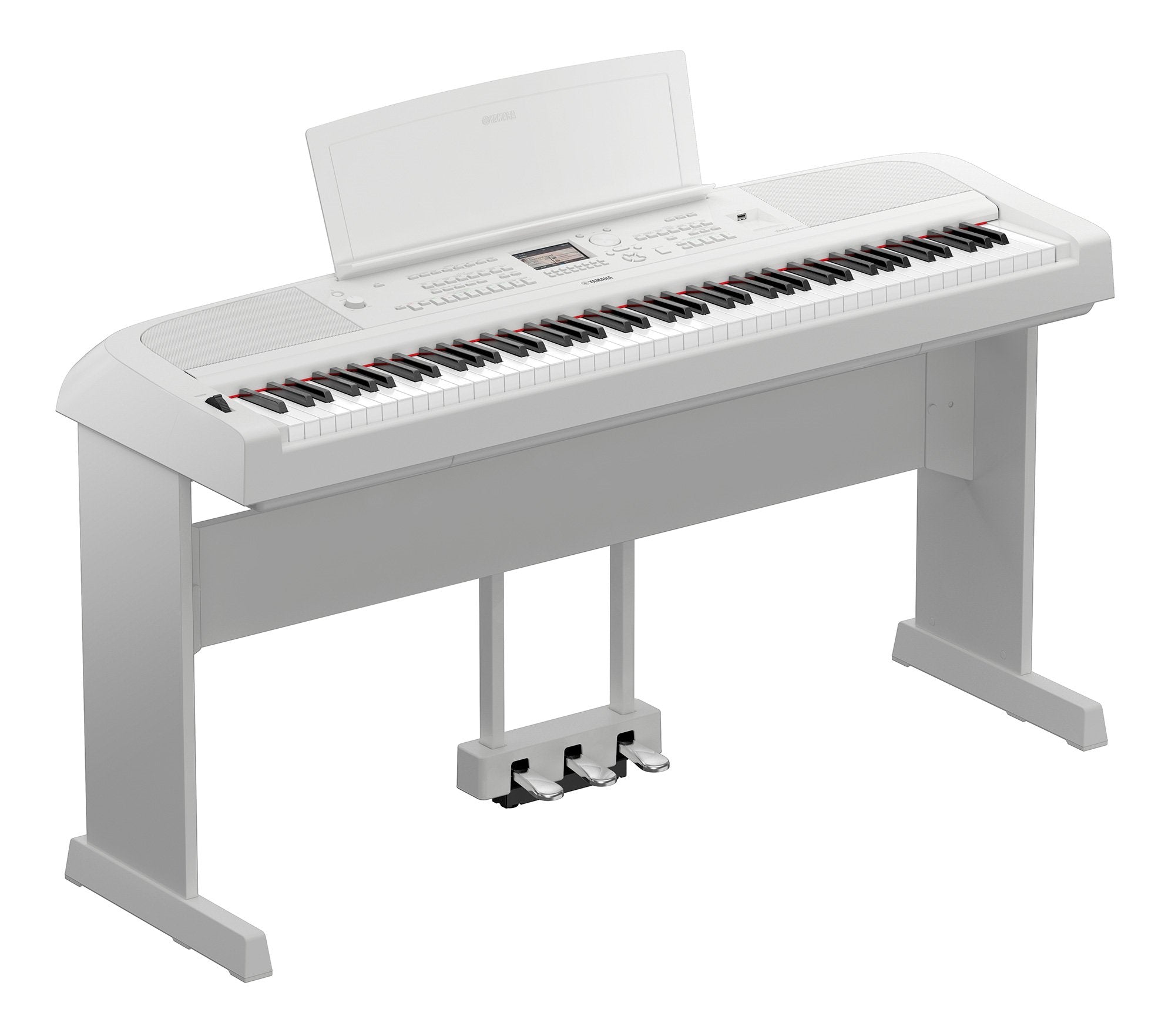 YAMAHA DGX SERIES DGX670 88KEYS DIGITAL PIANO WHITE (NL-3000B, NLP1B, SPA-3000C)