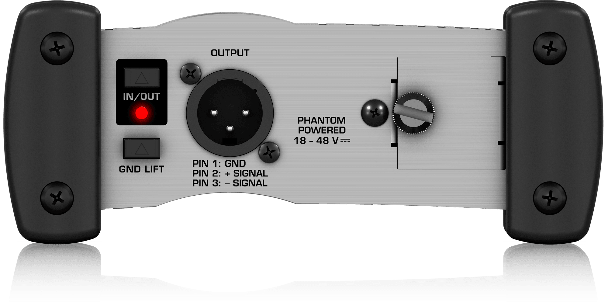 Behringer Ultra-DI DI100 1-channel Active Microphone / Instrument Direct Box (DI-100) | BEHRINGER , Zoso Music