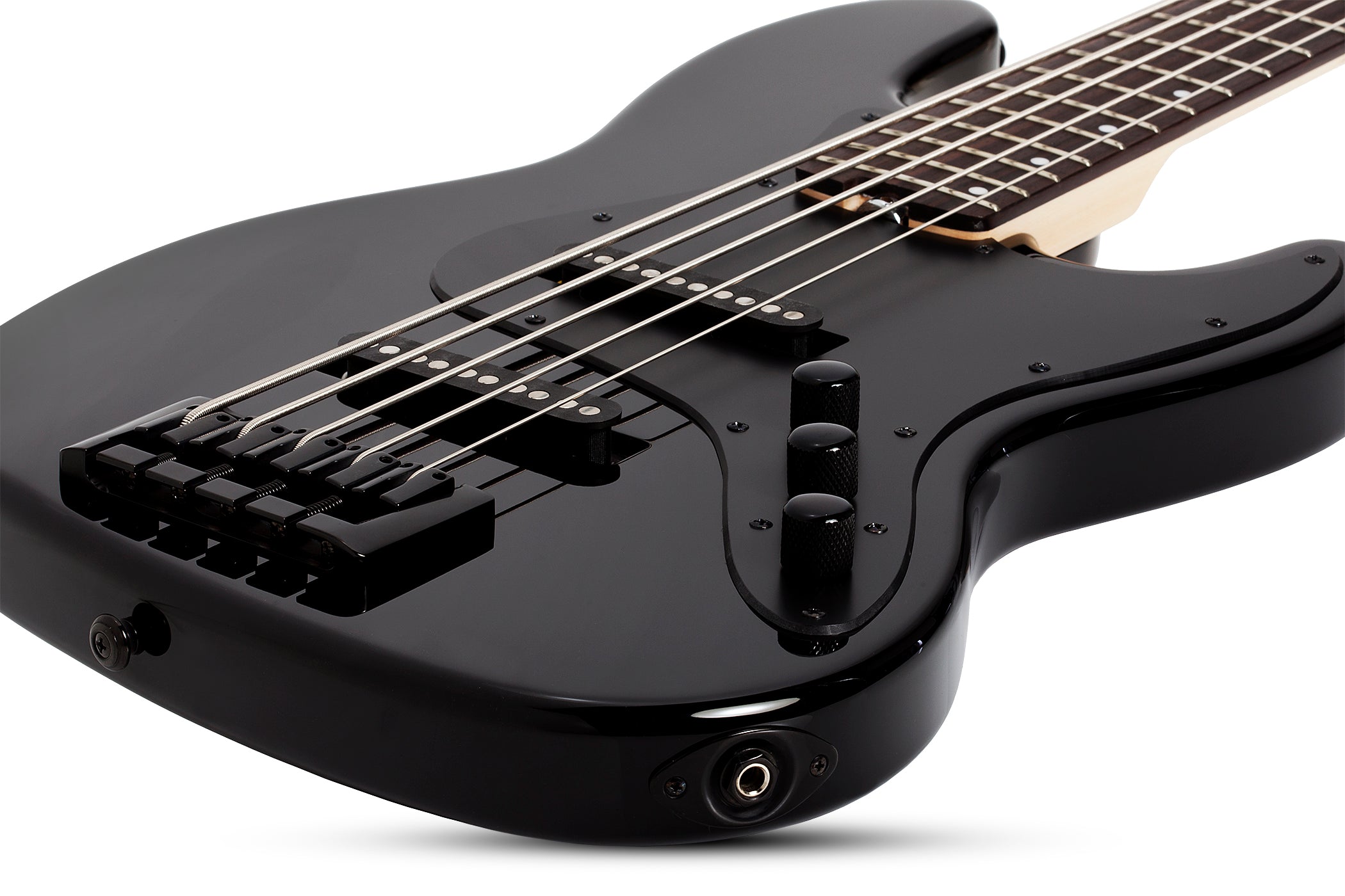 SCHECTER J-5 STRING BASS GUITAR - GLOSS BLACK (2913) MADE IN INDONESIA, SCHECTER, BASS GUITAR, schecter-bass-guitar-j5-gb, ZOSO MUSIC SDN BHD