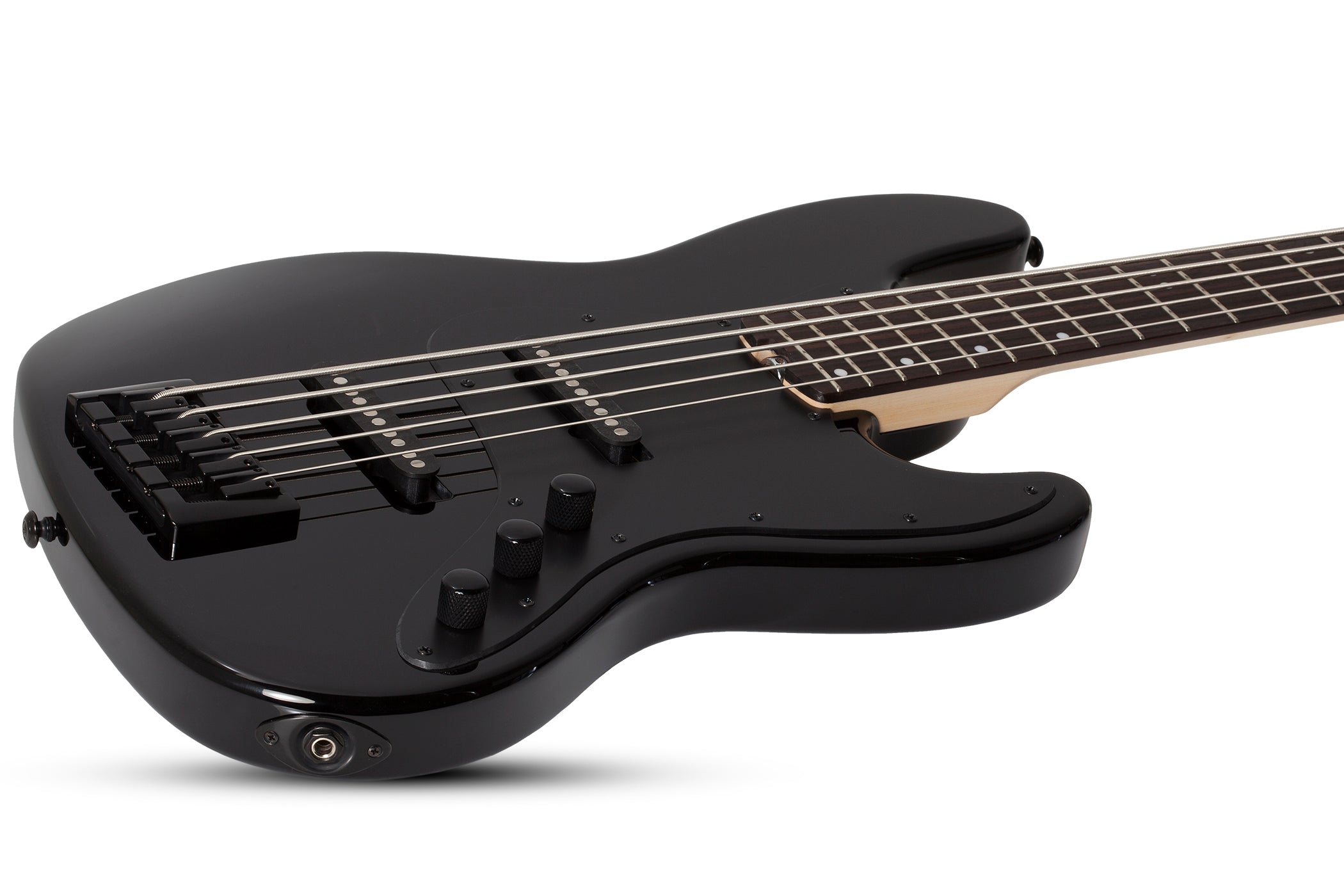 SCHECTER J-5 STRING BASS GUITAR - GLOSS BLACK (2913) MADE IN INDONESIA, SCHECTER, BASS GUITAR, schecter-bass-guitar-j5-gb, ZOSO MUSIC SDN BHD