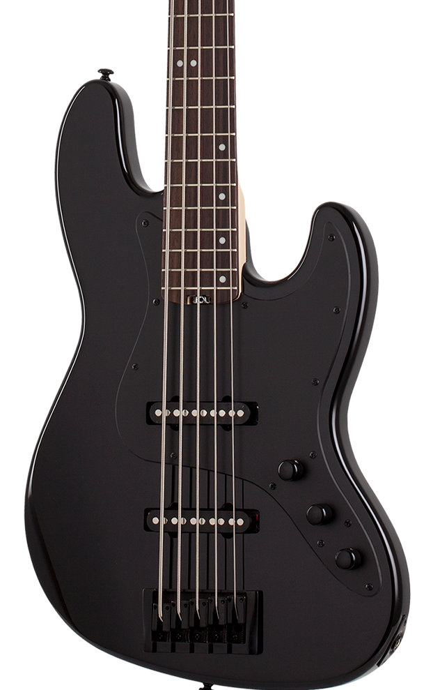 SCHECTER J-5 STRING BASS GUITAR - GLOSS BLACK (2913) MADE IN INDONESIA, SCHECTER, BASS GUITAR, schecter-bass-guitar-j5-gb, ZOSO MUSIC SDN BHD