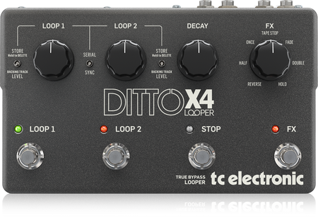 TC Electronic Ditto X4 Looper Looper Pedal, TC ELECTRONIC, EFFECTS, tc-electronic-effects-tc-ditto-x4-looper, ZOSO MUSIC SDN BHD