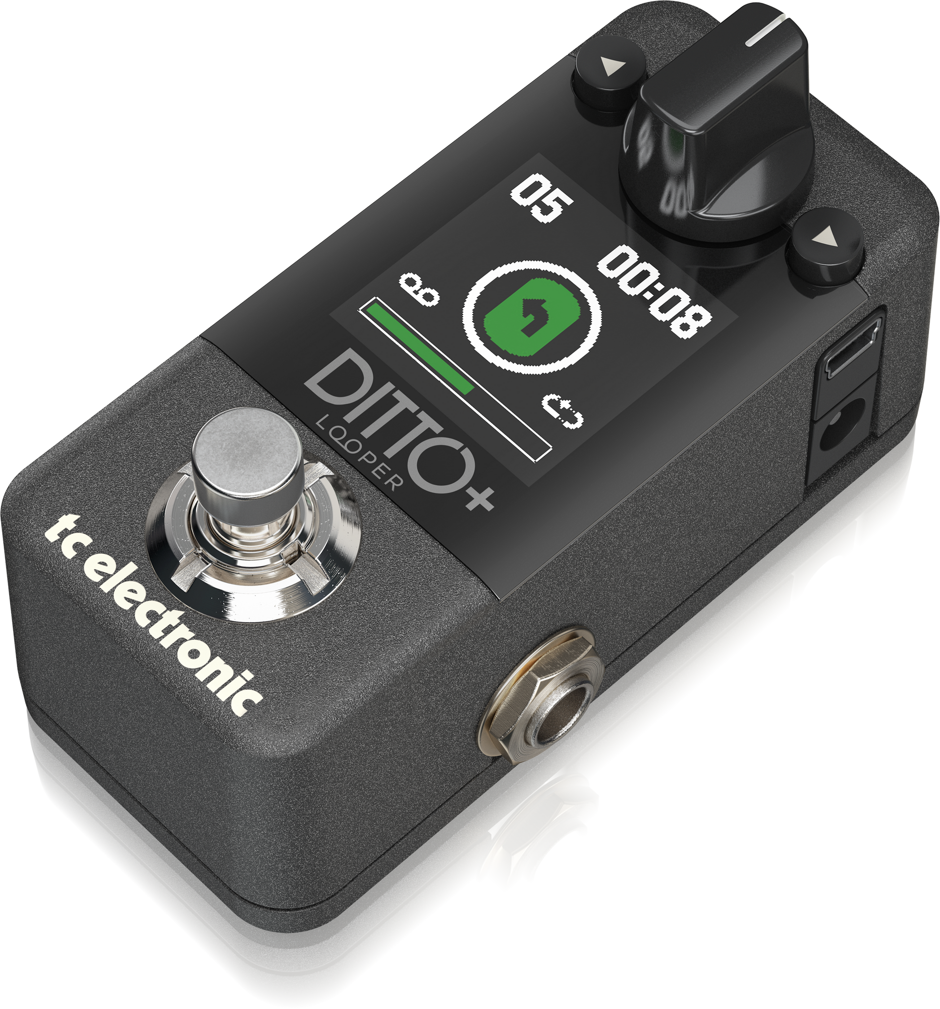 TC Electronic DITTO+ LOOPER Next Generation 60-Minute Multi-Session Looper Pedal, TC ELECTRONIC, EFFECTS, tc-electronic-effects-tc-ditto-looper, ZOSO MUSIC SDN BHD