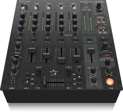 Behringer Pro Mixer DJX750 4-channel DJ Mixer | BEHRINGER , Zoso Music