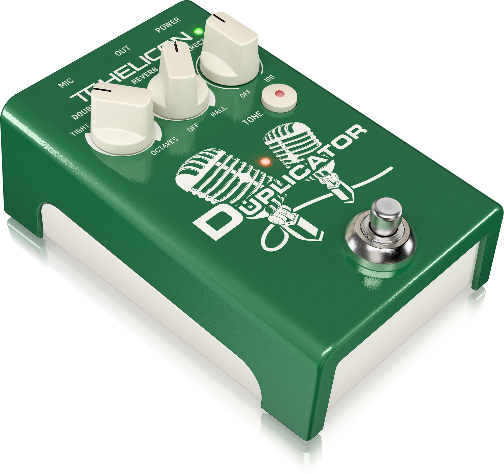TC HELICON DUPLICATOR ULTRA-SIMPLE VOCAL EFFECTS STOMPBOX WITH DOUBLING, REVERB AND PITCH CORRECTION, TC HELICON, VOCAL PROCESSORS, tc-helicon-vocal-processors-duplicator, ZOSO MUSIC SDN BHD