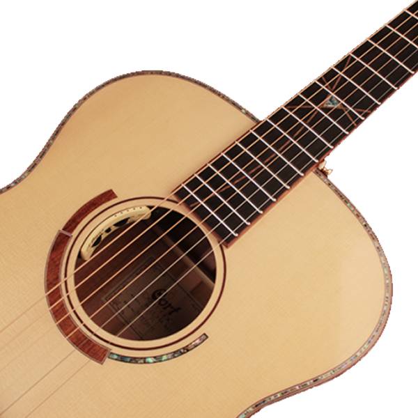 Cort ABSTRACT Limited Acoustic Guitar With EQ With Case Natural