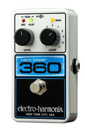 Electro-Harmonix 360 Nano Looper Guitar Effects Pedal | ELECTRO-HARMONIX , Zoso Music