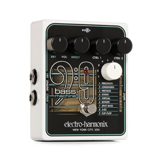 Electro-Harmonix BASS9 Bass Machine Guitar Effects Pedal | ELECTRO-HARMONIX , Zoso Music