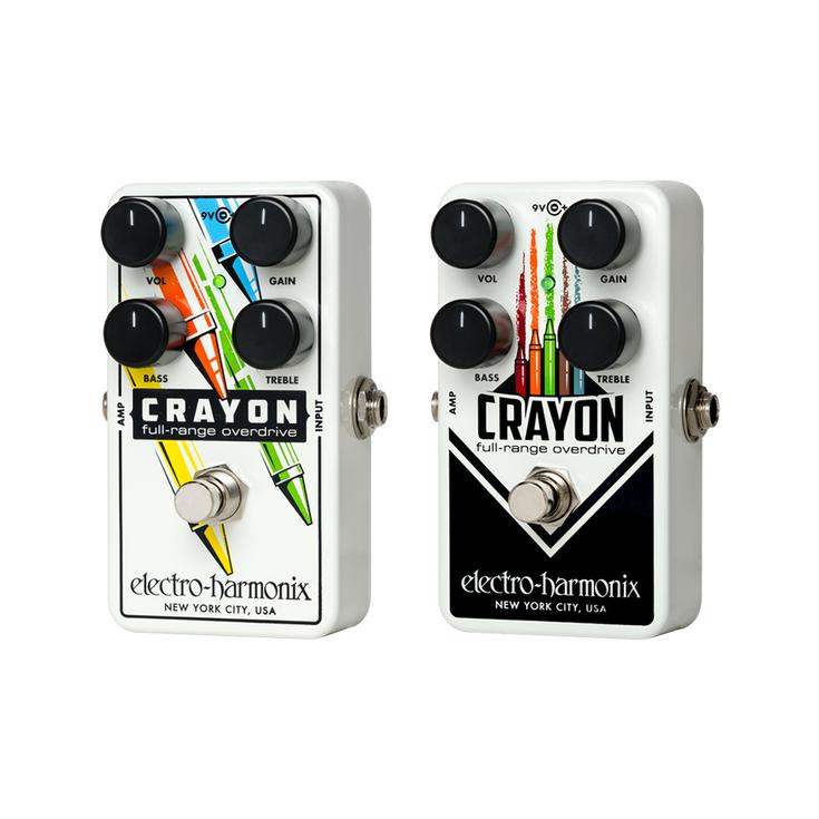 Electro-Harmonix Crayon 76 Full-Range Overdrive Guitar Effects Pedal | ELECTRO-HARMONIX , Zoso Music