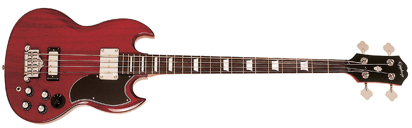 EPIPHONE EB - 3, 2 PICKUP, 4 STRING BASS, CHERRY | EPIPHONE , Zoso Music
