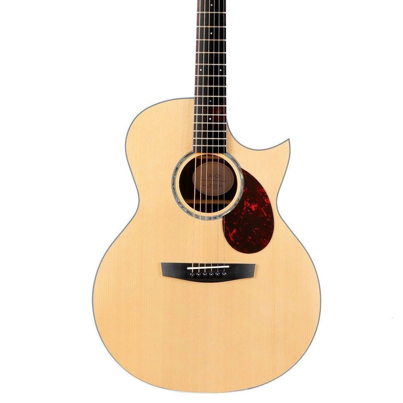 Enya EA-Q1 41" Acoustic Guitar (Aj Body Cutaway) With Bag And Accessories | ENYA , Zoso Music