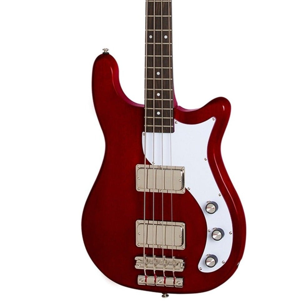 Epiphone EBEMSBUNH1 Embassy Bass Guitar - Sparkling Burgundy