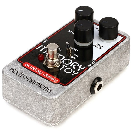 Electro-Harmonix Memory Toy Analog Delay Guitar Effects Pedal | ELECTRO-HARMONIX , Zoso Music