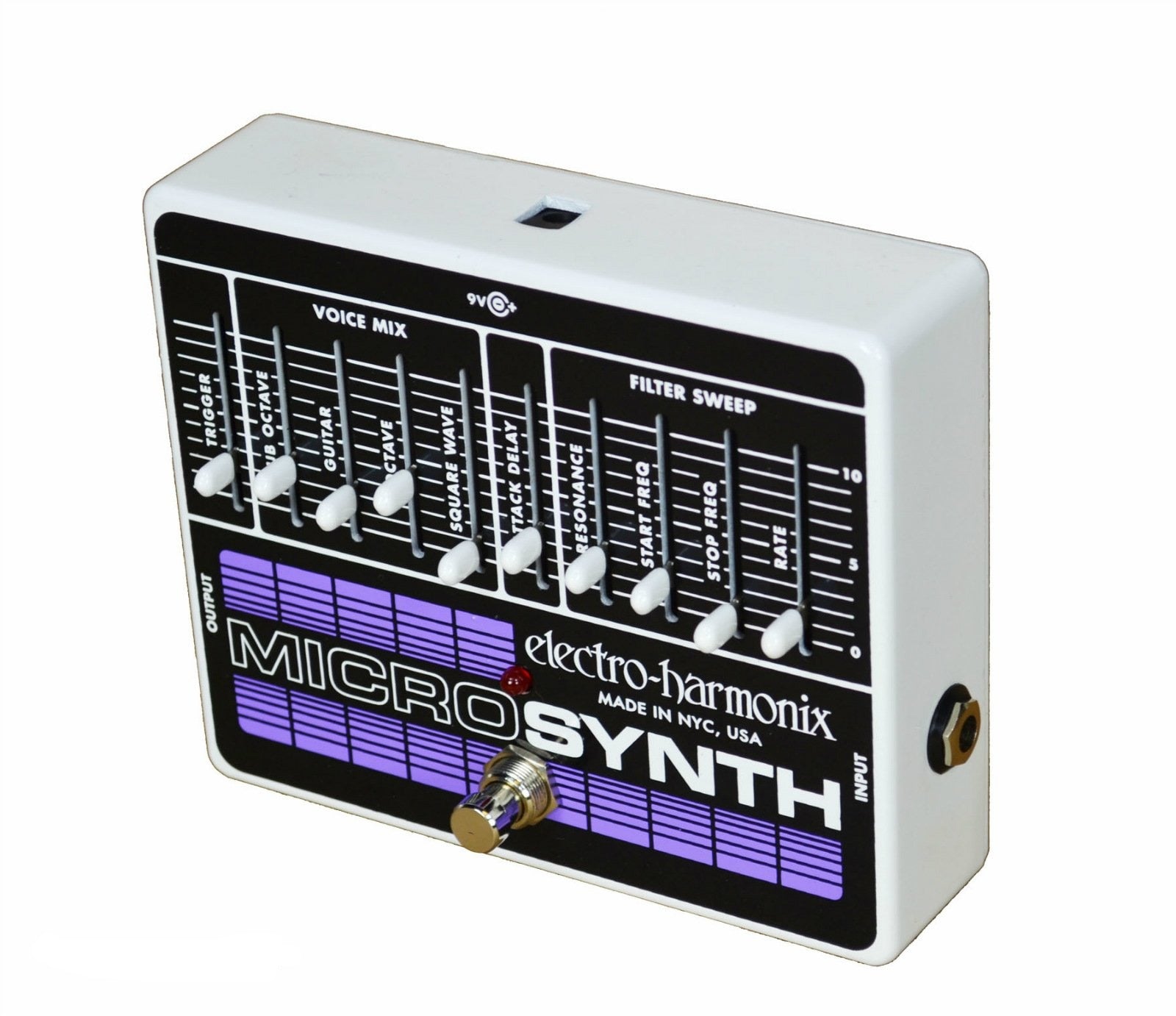 Electro-Harmonix Micro Synthesizer Guitar Effects Pedal | ELECTRO-HARMONIX , Zoso Music