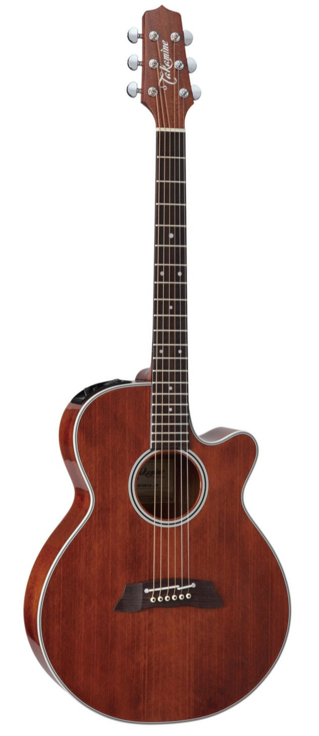 TAKAMINE PRO SERIES EF261S AN FXC BODY CUTAWAY SOLID CEDAR TOP ACOUSTIC-ELECTRIC WITH CT-4BII PREAMP & HARD CASE